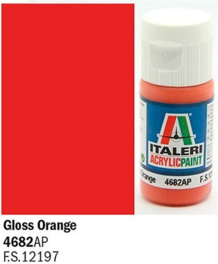 Italeri Modellbau Farbe Glossy Orange 20ml