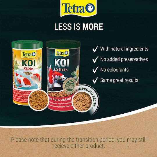 Tetra Pond 4 Freshwater Fish Food Sticks 4000ml