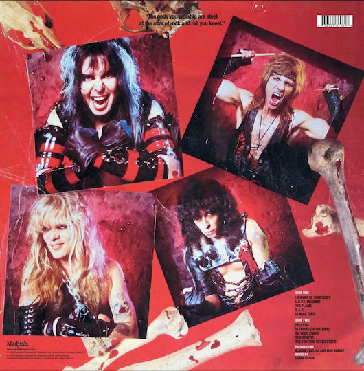W.a.s.p W 40-та годишнина Мраморен 1 Винил