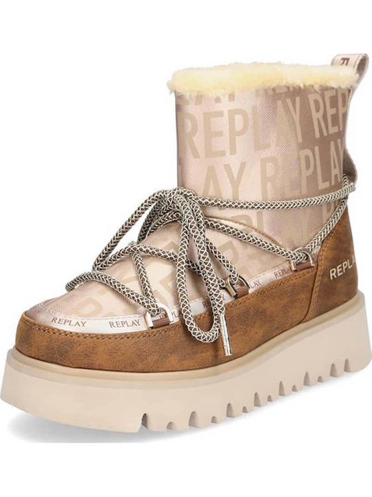 Replay Boots Brown