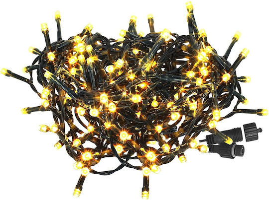 510 Lights LED 25.5m. Warm White in String 1pcs