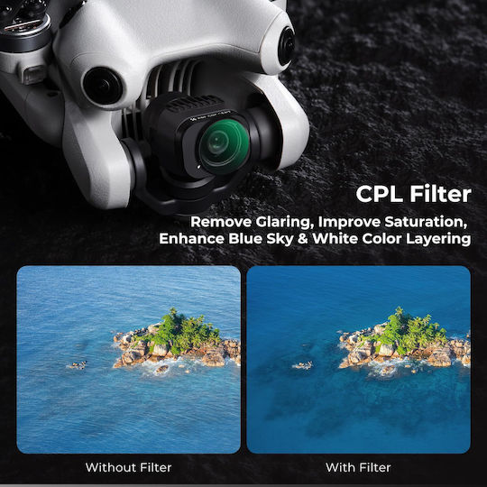 K&F Concept CPL Φίλτρο Φακών για DJI Mini 4 Pro