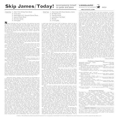 Skip James Today 1 Vinyl