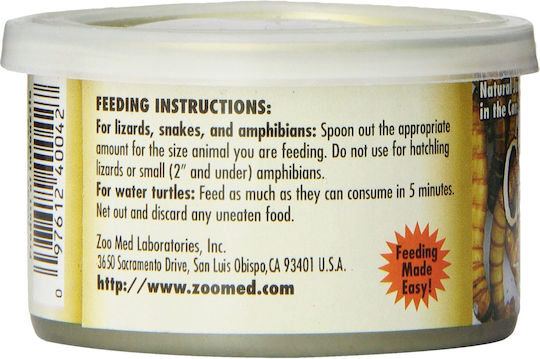 Croci Zoo Med Food Can O'Worms 40005132 35gr