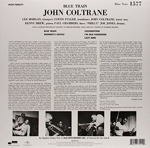 John Coltrane Blue Train Hq 1 Vinyl