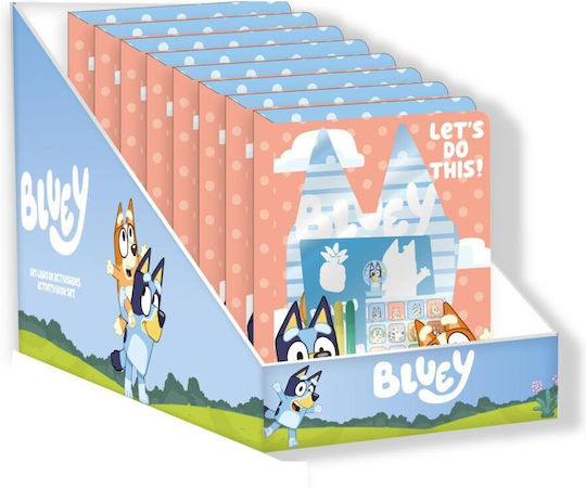 Cerda Bluey Kinder Schreibwaren-Set mit Notizbuch 8 Stück