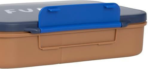 Laessig Little Gang Smile Kunststoff Kinderlebensmittelbehälter Blau