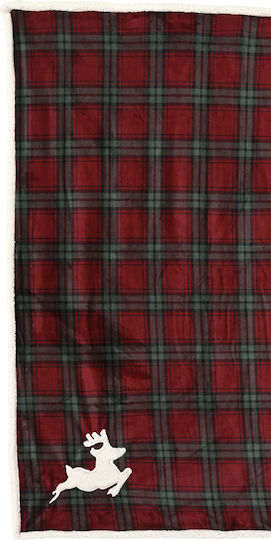 Decke für Couch Aus Recycling Sherpa Bestickt Elch 170x130x0cm Einfarbig Kaeming Decke für Couch Aus Recycling Sherpa Bestickt Elch 170x130x0cm Einfarbig Kaeming