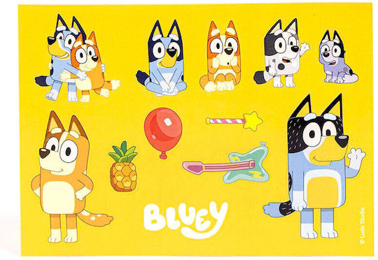 Cerda Bluey Σετ Ζωγραφικής 32x21.5cm 8τμχ
