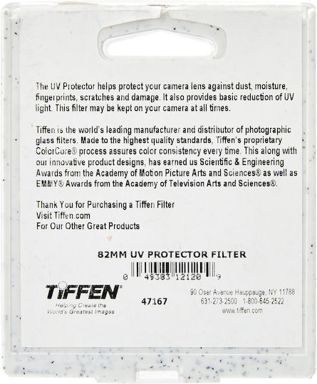 Tiffen Filter UV Durchmesser 82mm für Kameraobjektive
