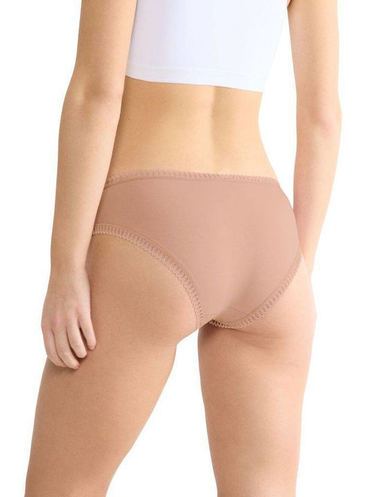 Βαμβακερά Women's Slip 3Pack Chocolate