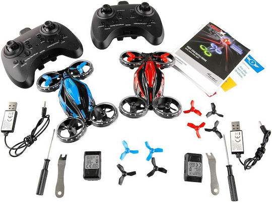 Amewi FightStar Battle RTF Drone Παιδικό χωρίς Κάμερα Set Red/Blue