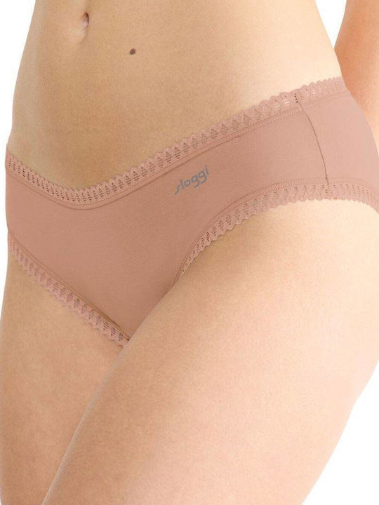Βαμβακερά Women's Slip 3Pack Chocolate