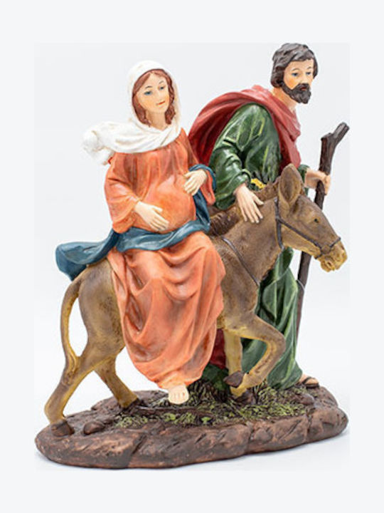 Fatni Weihnachtliche Keramisch Figur Krippe Höhe 25cm