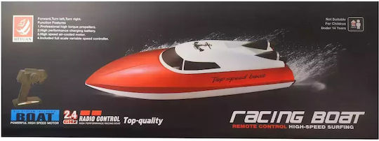 Hochgeschwindigkeits 2.4 Ghz 25km/h Ferngesteuertes Schnellboot Rot