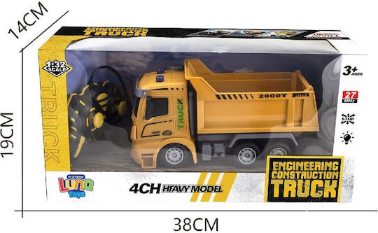 Luna Remote Controlled Truck Yellow