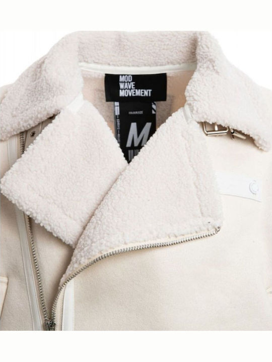 Women's Lifestyle Jacket for Winter Beige