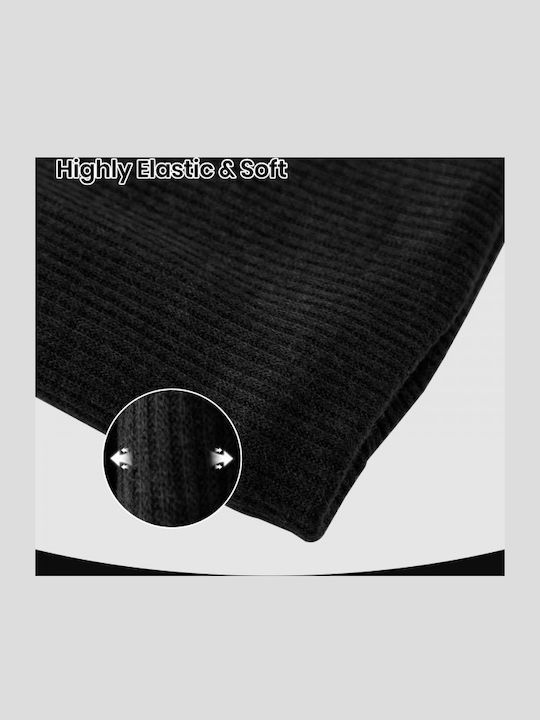 Women's Knitted Neck Warmer Black
