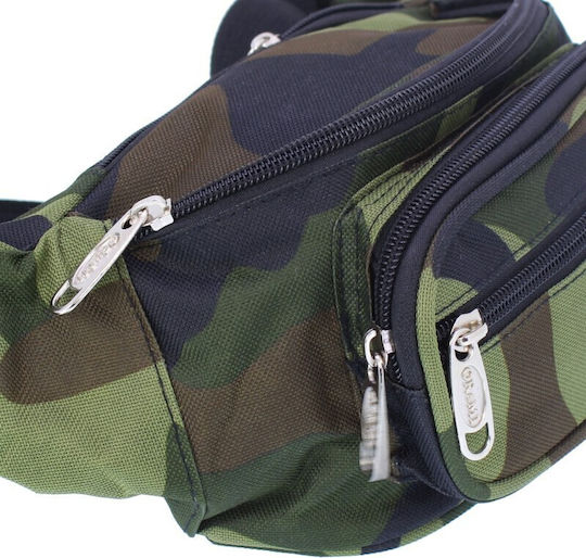 Ormi Army Military Pouch Waist Woodland