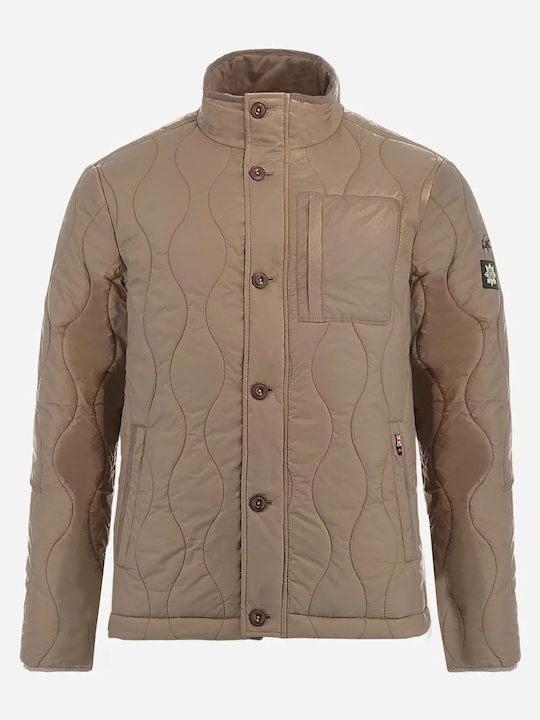 Geacă Puffer Sandy Brown