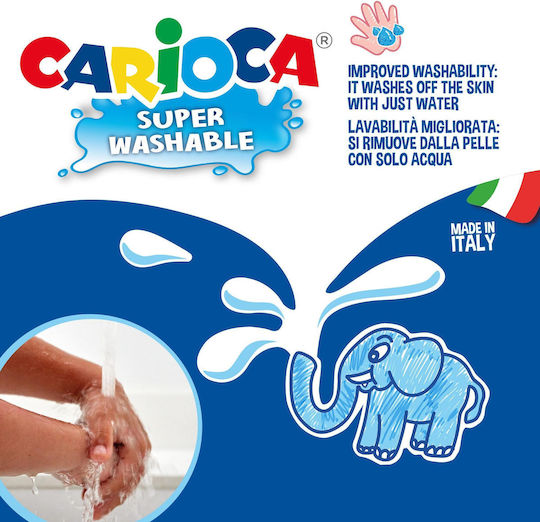 Carioca Μαρκαδόροι Ζωγραφικής 2.6mm Λεπτοί Σετ 36 χρώματα