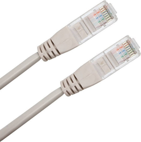 Vcom Cable Utp Cat-5e 2m Gray