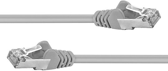 PremiumCord S/FTP Cat.6a Gigabit Network Cable Ethernet 5m Gray