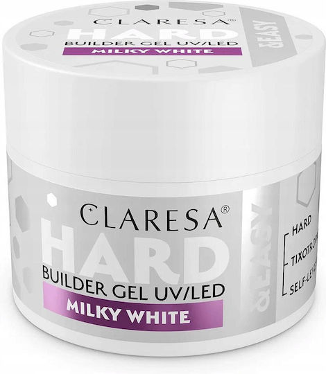 Claresa N Hard&Eeasy Geluri Unghii Alb 12gr
