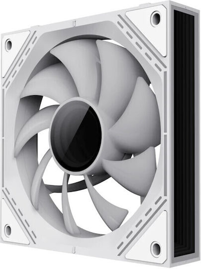 GameMax FN12A-S3I Case Fan 120mm με RGB Φωτισμό 3τμχ Λευκό