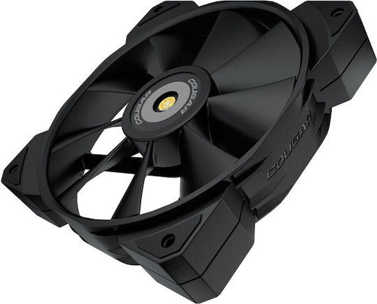 Cougar MHP 120 Case Fans (2000rpm / 82.48cfm) Without LEDs Lighting and Connection 4-Pin PWM Pack of 3