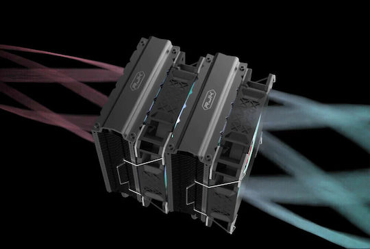 Raijintek Ageras 12 Case Fans 120mm (2200rpm / 67.38cfm) with RGB Lighting and 4-Pin PWM Connection