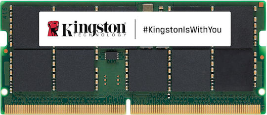 Kingston DDR5 με Module 1x8GB και Ταχύτητα 5600 για Laptop