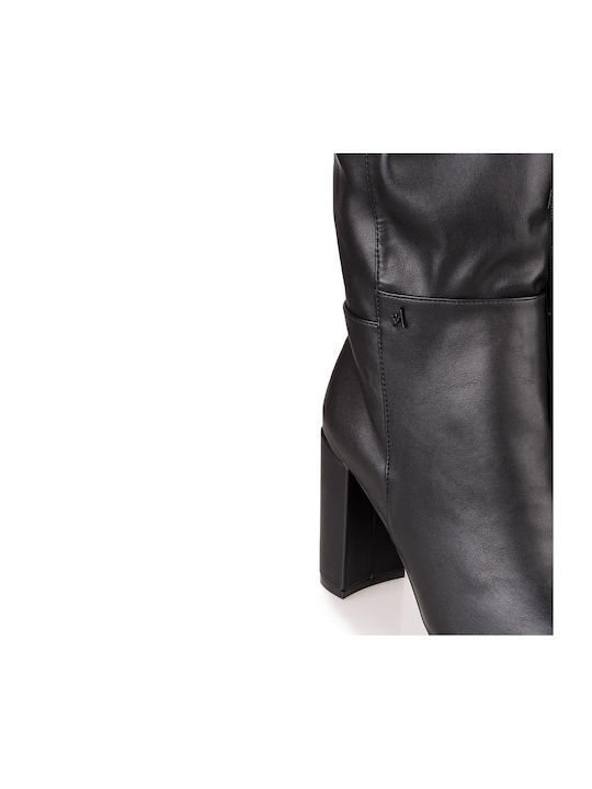 Boot Krystal Damenstiefel Schwarz