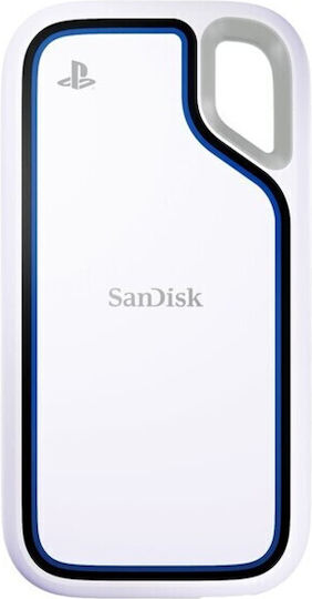 Sandisk Extreme for PS5 and PC USB 3.2 Външен SSD 2000ГБ 2.5" Бял
