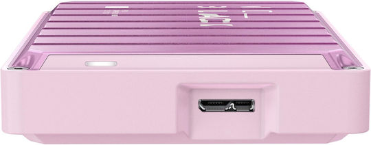 Western Digital P10 Game Drive USB 3.2 Εξωτερικός HDD 6TB 2.5" Pink