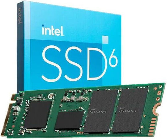 Intel 6 Series SSD 1TB τύπου M.2 με σύνδεση PCI Express 3.0 SSDPEKNU010TZX1