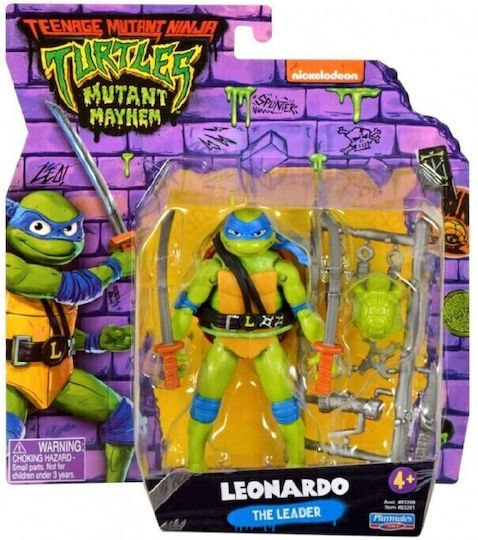 Action-Figur Teenage Mutant Ninja Turtles 10cm.