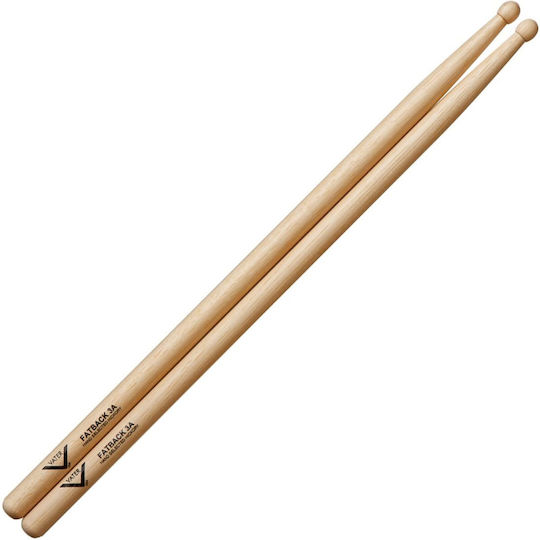 Vater Hickory Drumsticks Schlagzeug 3A mit Spitzenform Kugel