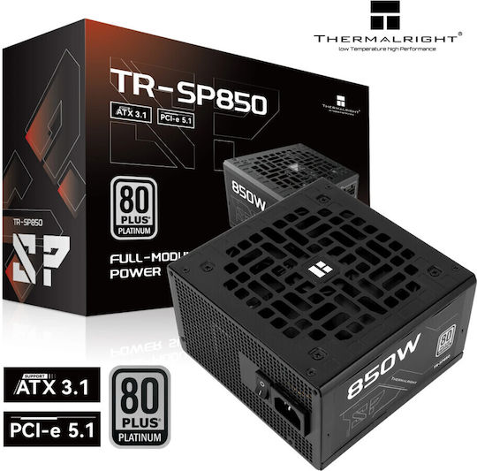 Thermalright 850W Μαύρο Τροφοδοτικό Υπολογιστή Full Modular 80 Plus Gold