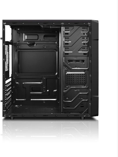 Makki Midi Tower Κουτί Υπολογιστή Μαύρο