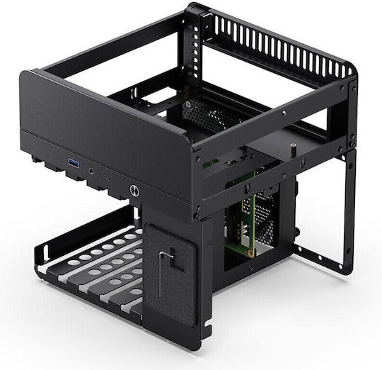 Jonsbo N2 Mini Tower Computergehäuse Schwarz