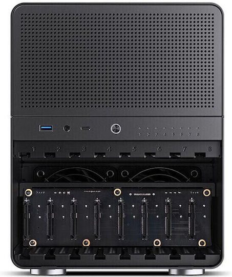 Jonsbo N3 Mini Tower Κουτί Υπολογιστή Μαύρο