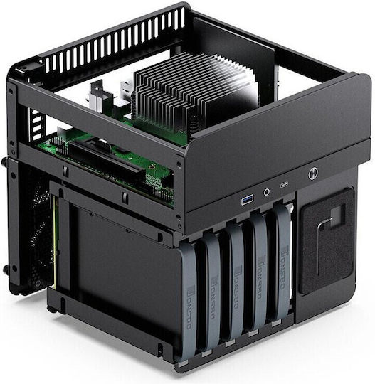 Jonsbo N2 Mini Tower Computergehäuse Schwarz
