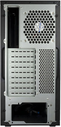 Inter-Tech T-9 Midi Tower Κουτί Υπολογιστή Μαύρο