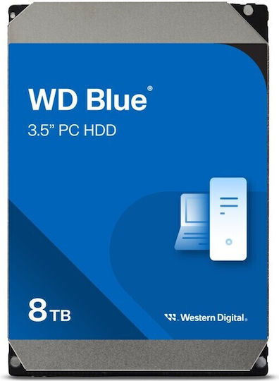 Western Digital Blue 8TB HDD Hard Disk 3.5