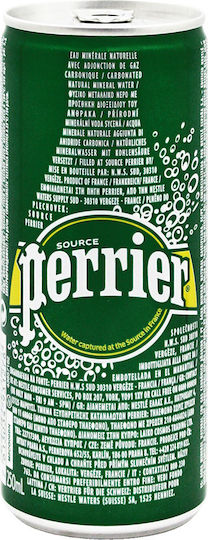 Perrier Ανθρακούχο Νερό με Γεύση Λεμόνι 0.25lt