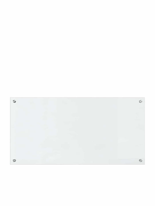 Vidaxl Kitchen Back Panel Transparent 100 x 50 x 0.8 cm Tempered Glass