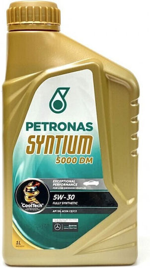 Petronas Syntium 5000DM Συνθετικό Λάδι Αυτοκινήτου 5W-30 1lt