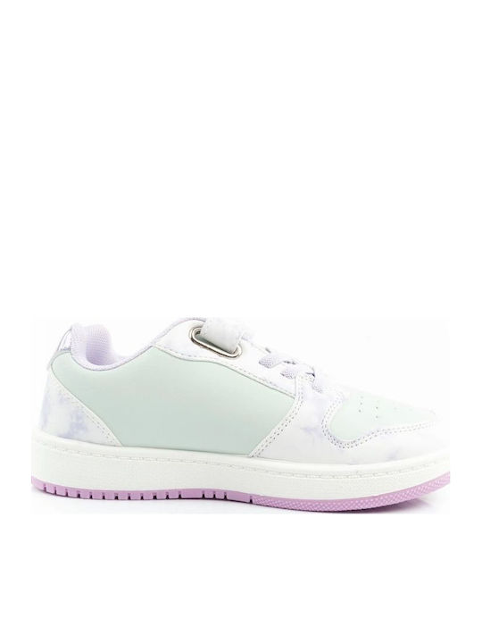 Kids Sneakers with Scratch White