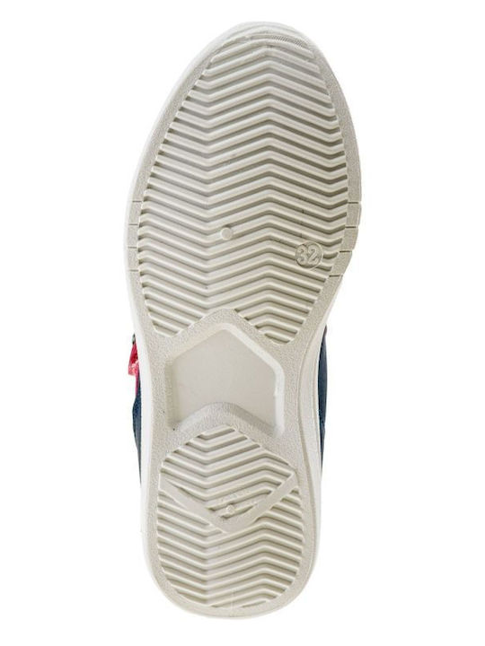 Kinder Sneakers Hoch Blau